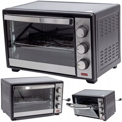Inny producent Piekarnik Elektryczny Mini Termoobieg Rożno 25 Litrów Grill Wolnostojący Inny producent Piekarnik Elektryczny Mini Termoobieg Rożno 25 Litrów Grill Wolnostojący