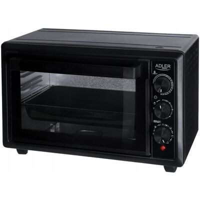 Adler PIEKARNIK ELEKTRYCZNY z TERMOOBIEGIEM 26L 1500W Adler PIEKARNIK ELEKTRYCZNY z TERMOOBIEGIEM 26L 1500W