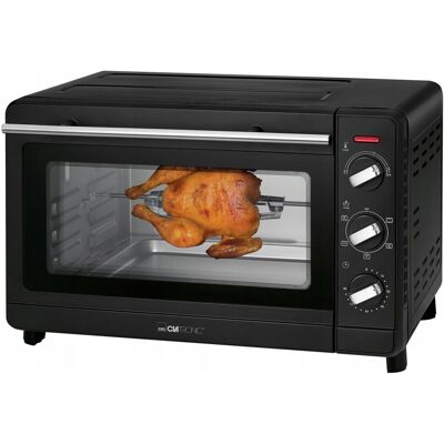 Clatronic WOLNOSTOJĄCY MINI PIEKARNIK ELEKTRYCZNY WIELOFUNKCYJNY 1500W GRILL 30L GRIL Clatronic WOLNOSTOJĄCY MINI PIEKARNIK ELEKTRYCZNY WIELOFUNKCYJNY 1500W GRILL 30L GRIL