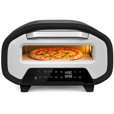 Elektryczny piec do pizzy HOMCOM 430°C z kamieniem ceramicznym, 8 programów Elektryczny piec do pizzy HOMCOM 430°C z kamieniem ceramicznym, 8 programów