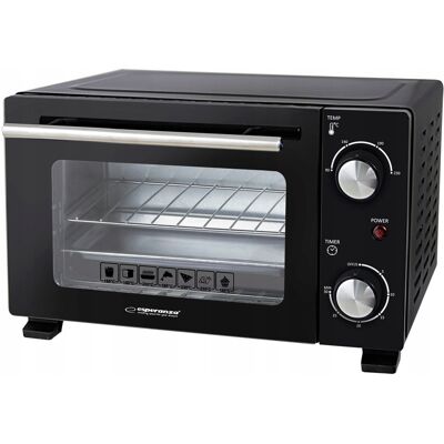 Esperanza MINI PIEKARNIK PIECYK ELEKTRYCZNY DO PIECZENIA MOCNY 10L 800W Esperanza MINI PIEKARNIK PIECYK ELEKTRYCZNY DO PIECZENIA MOCNY 10L 800W
