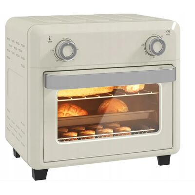 Homcom Mini Piekarnik Z Termoobiegiem Frytkownica 2w1 Timer Led 10l Homcom Mini Piekarnik Z Termoobiegiem Frytkownica 2w1 Timer Led 10l