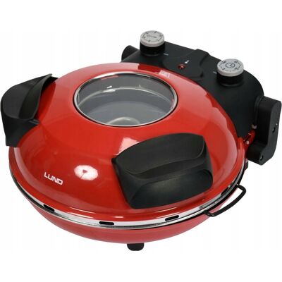 Inny producent PIEC DO PIZZY 1200W Lund 67480 5l czerwony Mini piekarnik / Lund Inny producent PIEC DO PIZZY 1200W Lund 67480 5l czerwony Mini piekarnik / Lund