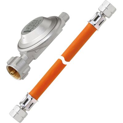 Inny producent Regulator Ciśnienia Gazu 50 Mbar Z Wężem 150 Cm Inny producent Regulator Ciśnienia Gazu 50 Mbar Z Wężem 150 Cm