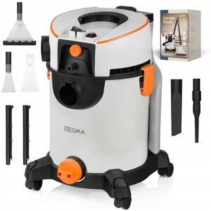 ZEEGMA ZONDER WASH GREY - Odkurzacz na mokro i sucho 1400 W ZEEGMA ZONDER WASH GREY - Odkurzacz na mokro i sucho 1400 W