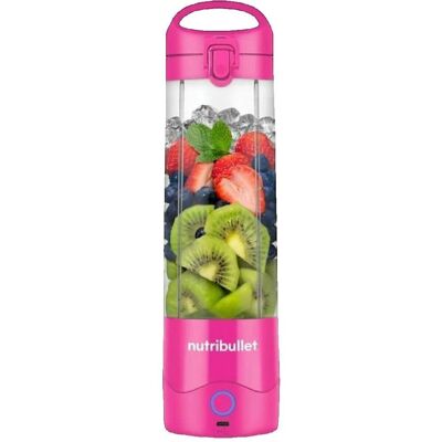 NUTRIBULLET NBP003BP Różowy Przenośny Blender - 100 W, 475 ml, Bez BPA NUTRIBULLET NBP003BP Różowy Przenośny Blender - 100 W, 475 ml, Bez BPA