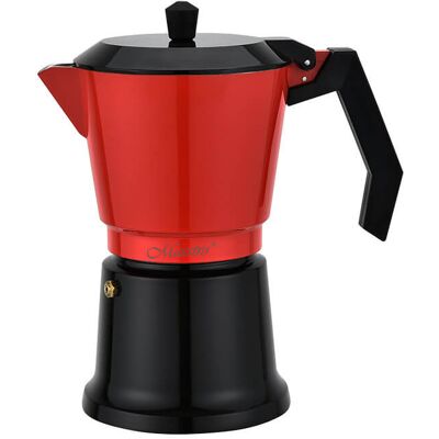 Duża, Elegancka Kawiarka aluminiowa na 6 filiżanek; 450 ml Maestro MR-1657-9 Duża, Elegancka Kawiarka aluminiowa na 6 filiżanek; 450 ml Maestro MR-1657-9