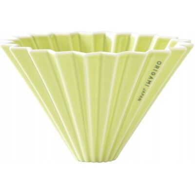 Origami Dripper Zaparzacz Do Kawy Porcelanowy M Zielony Origami Dripper Zaparzacz Do Kawy Porcelanowy M Zielony