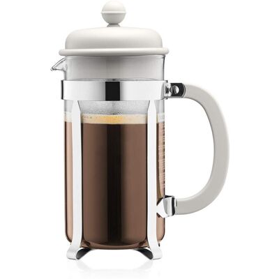 Confortime Zaparzacz Dzbanek Bodum Caffettiera French Press 1L 8 Cup Stal Kremowy Confortime Zaparzacz Dzbanek Bodum Caffettiera French Press 1L 8 Cup Stal Kremowy