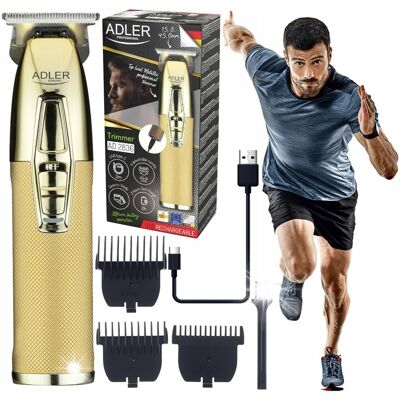 Adler AD 2836 gold Trymer strzyżarka profesjonalna - USB Adler AD 2836 gold Trymer strzyżarka profesjonalna - USB
