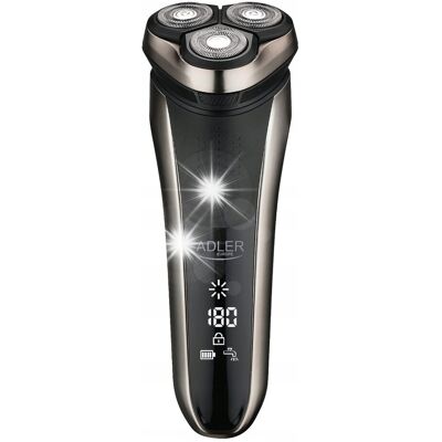 Adler AD 2933 Golarka elektryczna 3 głowicowa z LCD Adler AD 2933 Golarka elektryczna 3 głowicowa z LCD