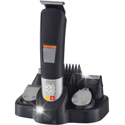 Adler AD 2943 Trymer 5w1 LED z podstawą ładującą Adler AD 2943 Trymer 5w1 LED z podstawą ładującą