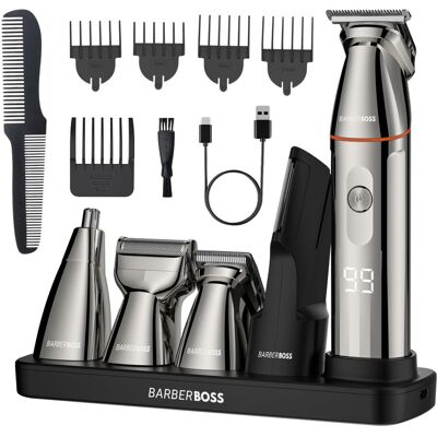 Barberito BARBERBOSS QR-6010 MASZYNKA TRYMER DO STRZYŻENIA WŁOSÓW BRODY BEZPRZEWODOWA Barberito BARBERBOSS QR-6010 MASZYNKA TRYMER DO STRZYŻENIA WŁOSÓW BRODY BEZPRZEWODOWA