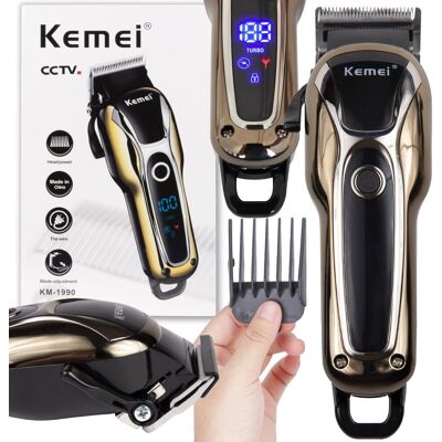 Bezprzewodowa maszynka do włosów kemei barber usb Bezprzewodowa maszynka do włosów kemei barber usb