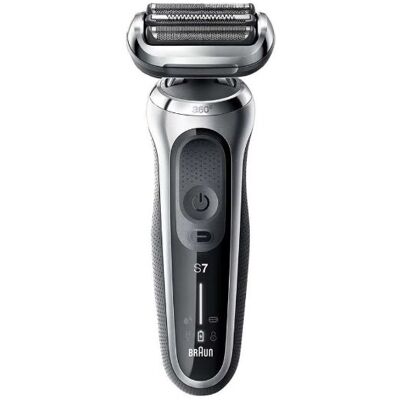 Braun Golarka 71-S7200cc Czas pracy (maks.) 50 min Na mokro i sucho Srebrny/czarny Braun Golarka 71-S7200cc Czas pracy (maks.) 50 min Na mokro i sucho Srebrny/czarny