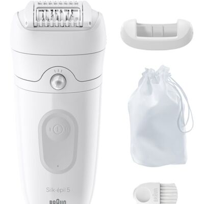 Braun Silk-épil 5 5011 depilator do nóg White 1 szt. Braun Silk-épil 5 5011 depilator do nóg White 1 szt.