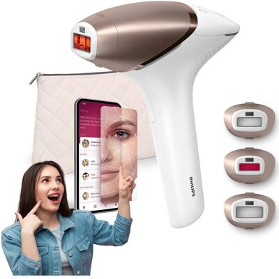 DEPILATOR IPL PHILIPS LUMEA IPL SmartSkin AI X3 NASADKI TWARZ CIAŁO BIKINI DEPILATOR IPL PHILIPS LUMEA IPL SmartSkin AI X3 NASADKI TWARZ CIAŁO BIKINI