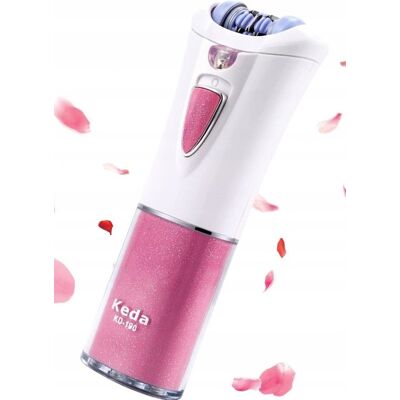 Inny producent Depilator Keda KD-190 idealny do pielęgnacji nóg, rąk, pach i okolic bikini Inny producent Depilator Keda KD-190 idealny do pielęgnacji nóg, rąk, pach i okolic bikini