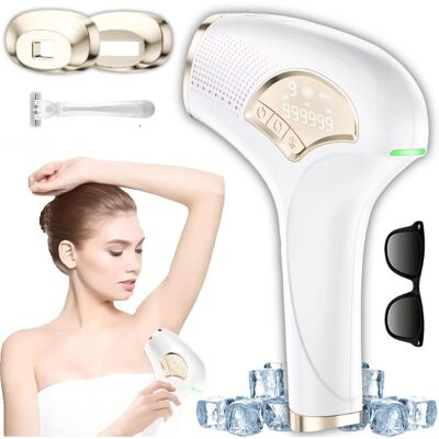 Kaneja Depilator Laserowy Ipl Do Włosów Chłodzący Bikini Bezbolesny 2 Nasadki Kaneja Depilator Laserowy Ipl Do Włosów Chłodzący Bikini Bezbolesny 2 Nasadki