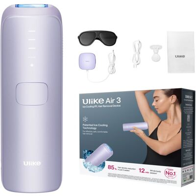Ulike AIR3 Plus Półtrwałe usuwanie owłosienia IPL - 900.000 błysków Ulike AIR3 Plus Półtrwałe usuwanie owłosienia IPL - 900.000 błysków