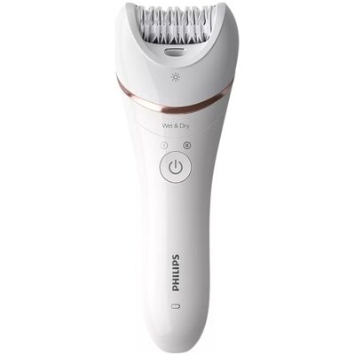 Depilator na sucho i na mokro Philips seria 8000 + 8 akcesoriów BRE735/00 Depilator na sucho i na mokro Philips seria 8000 + 8 akcesoriów BRE735/00
