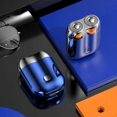 ELEKTRYCZNA GOLARKA USB ŁADOWANA Z PODWÓJNĄ GŁOWICĄ WODOODPORNA DO GOLENIA ELEKTRYCZNA GOLARKA USB ŁADOWANA Z PODWÓJNĄ GŁOWICĄ WODOODPORNA DO GOLENIA