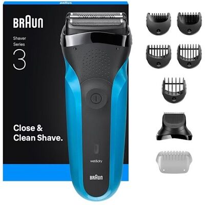 Inny producent Golarka elektryczna Braun Series 3 Wet & Dry 310BT - niebieska Inny producent Golarka elektryczna Braun Series 3 Wet & Dry 310BT - niebieska