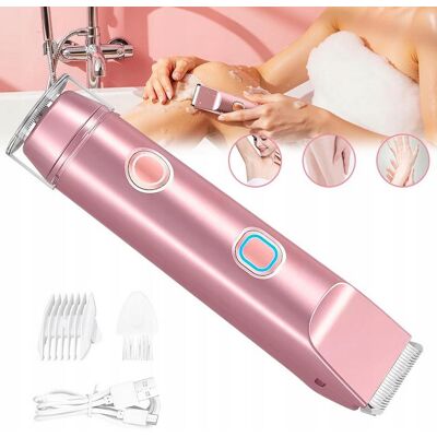 ZREE GOLARKA ELEKTRYCZNA DAMSKA TRYMER DO BIKINI 2W1 DEPILATOR CIAŁA TWARZY ZREE GOLARKA ELEKTRYCZNA DAMSKA TRYMER DO BIKINI 2W1 DEPILATOR CIAŁA TWARZY