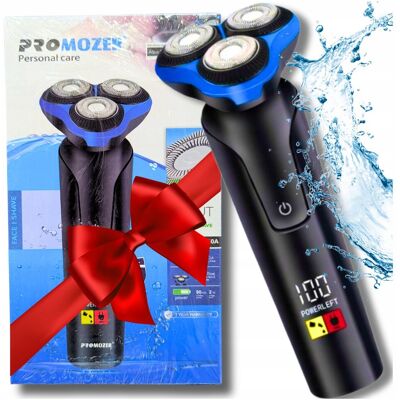 Inny producent Golarka Elektryczna Męska 3D Led Wodoodporna Szybkie Ładowanie Inny producent Golarka Elektryczna Męska 3D Led Wodoodporna Szybkie Ładowanie