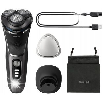 Golarka elektryczna męska do golenia na sucho i mokro Philips 3000 S3343/13 Golarka elektryczna męska do golenia na sucho i mokro Philips 3000 S3343/13