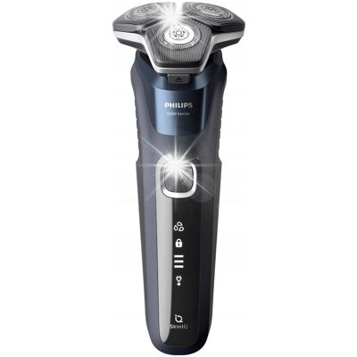 Golarka elektryczna męska granatowa + etui Philips seria 5000 S5885/35 Golarka elektryczna męska granatowa + etui Philips seria 5000 S5885/35