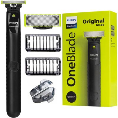 Golarka hybrydowa PHILIPS OneBlade QP1424/10 - do brody 1 mm 3 mm precyzyjne golenie na mokro i sucho dla mężczyzn battery nimh Golarka hybrydowa PHILIPS OneBlade QP1424/10 - do brody 1 mm 3 mm precyzyjne golenie na mokro i sucho dla mężczyzn battery nimh
