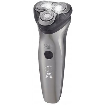 Golarka Maszynka Elektryczna z trymerem do brody twarzy LED USB IPX7 Adler Golarka Maszynka Elektryczna z trymerem do brody twarzy LED USB IPX7 Adler