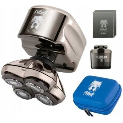 GOLARKA MĘSKA ELEKTRYCZNA Skull Shaver Pitbull Platinum PRO WŁOSY I ZAROST GOLARKA MĘSKA ELEKTRYCZNA Skull Shaver Pitbull Platinum PRO WŁOSY I ZAROST
