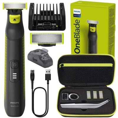 Golarka męska Philips OneBlade Pro, maszynka 5w1 – etui do brody zarostu trymer Golarka męska Philips OneBlade Pro, maszynka 5w1 – etui do brody zarostu trymer