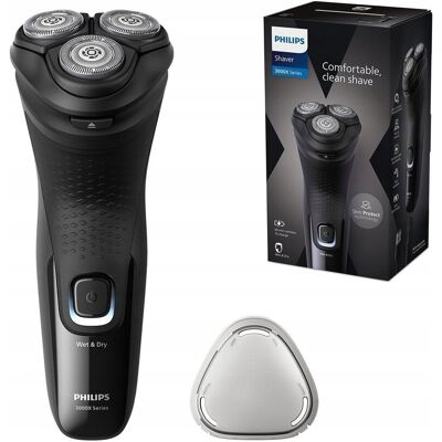 Golarka Philips Series 3000X X3001/00 Trymer 3 ostrza Głowica 4D Czarna Golarka Philips Series 3000X X3001/00 Trymer 3 ostrza Głowica 4D Czarna