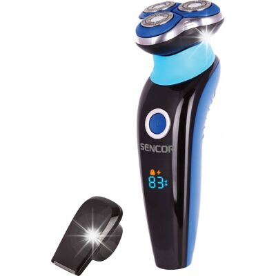 Golarka trymer do brody elektryczna Sencor 5520BL Direct Drive 3 głowice Golarka trymer do brody elektryczna Sencor 5520BL Direct Drive 3 głowice