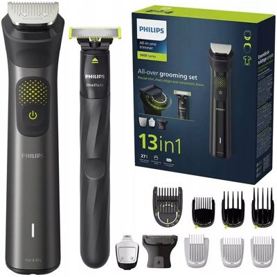 Maszynka do strzyżenia Philips 15w1 do nosa brody ciała MG9540/15 +OneBlade Maszynka do strzyżenia Philips 15w1 do nosa brody ciała MG9540/15 +OneBlade