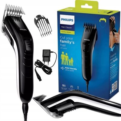 Maszynka Do Strzyżenia Philips Golarka Do Włosów Męska 11Długości QC5115/15 Maszynka Do Strzyżenia Philips Golarka Do Włosów Męska 11Długości QC5115/15