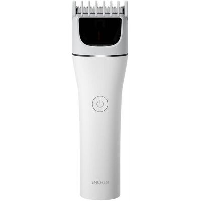 Maszynka do strzyżenia włosów bezprzewodowa cicha Enchen Boost 2 v2 BIAŁA Maszynka do strzyżenia włosów bezprzewodowa cicha Enchen Boost 2 v2 BIAŁA