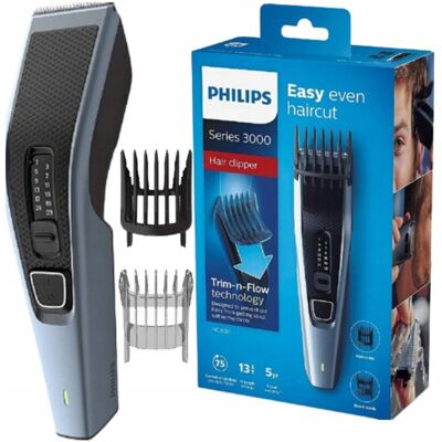 Maszynka do strzyżenia włosów Philips HC3530/15 strzyżarka 13 reg. długości Maszynka do strzyżenia włosów Philips HC3530/15 strzyżarka 13 reg. długości