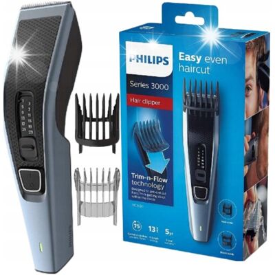 Maszynka do włosów brody seria 3000 bezprzewodowa Philips HC3530/15 Maszynka do włosów brody seria 3000 bezprzewodowa Philips HC3530/15