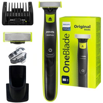 Philips OneBlade QP2724/20 - Maszynka do golenia na mokro/szaro z 5 w 1 Philips OneBlade QP2724/20 - Maszynka do golenia na mokro/szaro z 5 w 1