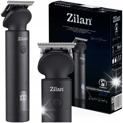 Zilan MASZYNKA TRYMER DO STRZYŻENIA GOLENIA WŁOSÓW BRODY CIAŁA ZESTAW USB 16W1 Zilan MASZYNKA TRYMER DO STRZYŻENIA GOLENIA WŁOSÓW BRODY CIAŁA ZESTAW USB 16W1