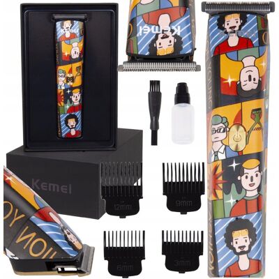 Maszynka Trymer Do Włosów Brody Kemei Barber Usb Maszynka Trymer Do Włosów Brody Kemei Barber Usb