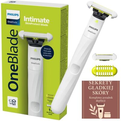 Philips Oneblade Intimate Qp1924/22 Golarka Do Ciała Wrażliwa Dla Kobiet Philips Oneblade Intimate Qp1924/22 Golarka Do Ciała Wrażliwa Dla Kobiet