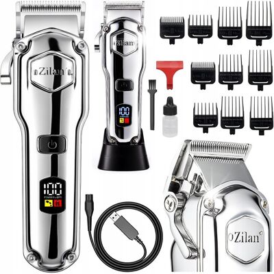 Zilan PROFESJONALNA MASZYNKA DO STRZYŻENIA BEZPRZEWODOWA WET&DRY; USB ZESTAW 11W1 Zilan PROFESJONALNA MASZYNKA DO STRZYŻENIA BEZPRZEWODOWA WET&DRY; USB ZESTAW 11W1