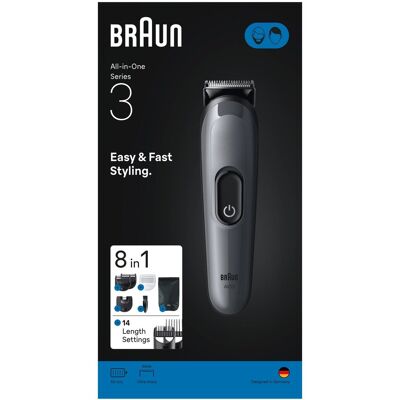 Inny producent Strzyżarka BRAUN AIO3540 0.5-21 mm Inny producent Strzyżarka BRAUN AIO3540 0.5-21 mm