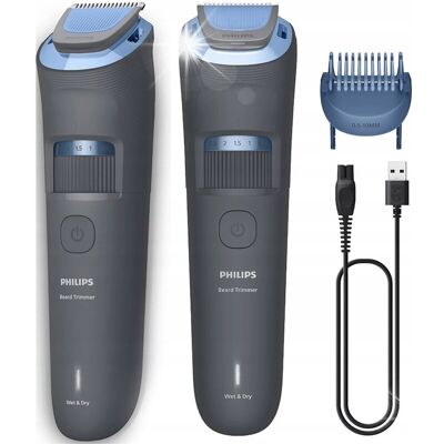Trymer do brody 20 ustawień długości seria 3000 Philips BT3617/15 Trymer do brody 20 ustawień długości seria 3000 Philips BT3617/15