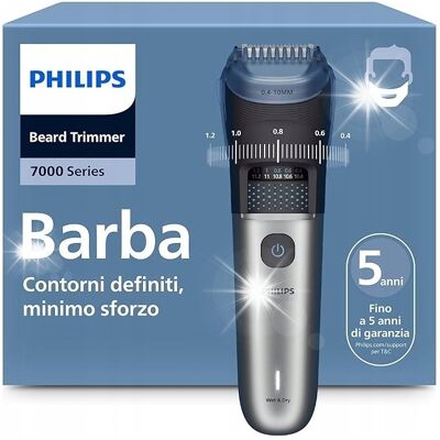 Trymer do brody 40 ustawień długości seria 7000 Philips BT7670/15 Trymer do brody 40 ustawień długości seria 7000 Philips BT7670/15